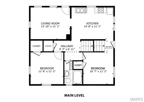 Floorplan - 6269 Maeystown Rd, Waterloo, IL 62298 photo 1 of 2