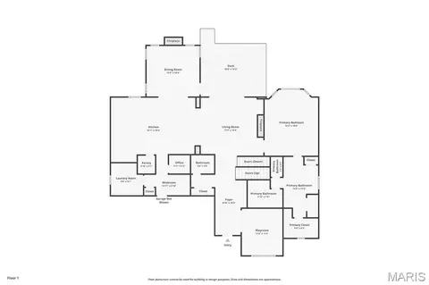 Floorplan - 1224 Patchwork Flds, Chesterfield, MO 63005 photo 2 of 4