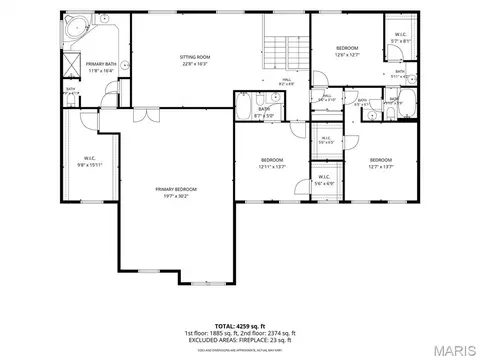 Floorplan - 991 Sheffield Forest Ct, Wildwood, MO 63021 photo 2 of 2