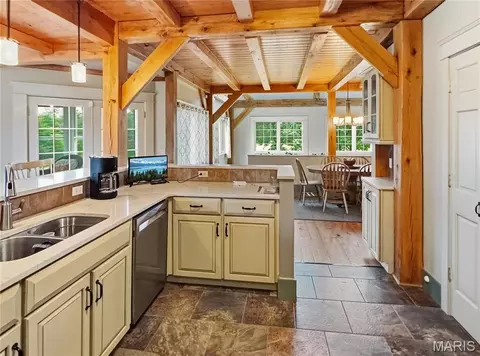 Kitchen - 507 Leach Branch Rd, Hermann, MO 65041 photo 4 of 9