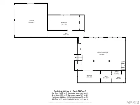 Floorplan - 2009 Crescent Dr, Hannibal, MO 63401 photo 5 of 5