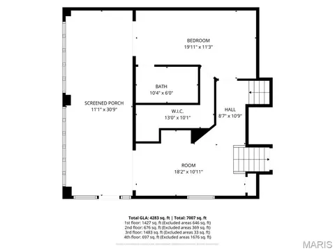 Floorplan - 2009 Crescent Dr, Hannibal, MO 63401 photo 4 of 5