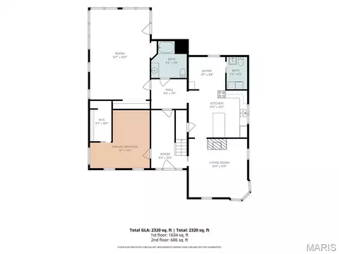 Floorplan - 301 S Palmyra, Perry, MO 63462 photo 2 of 3