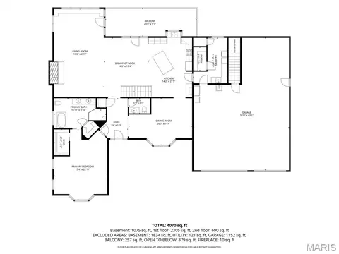 Floorplan - 156 Forest Dr, Eureka, MO 63025 photo 2 of 3