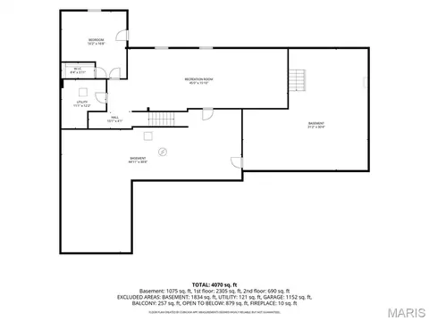 Floorplan - 156 Forest Dr, Eureka, MO 63025 photo 1 of 3