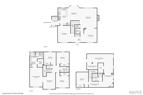 Floorplan - 2947 Bromley Dr, O'fallon, MO 63368 photo 4 of 4