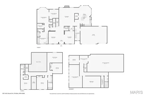 Floorplan - 207 Irish Hound Dr, O'fallon, MO 63368 photo 1 of 1