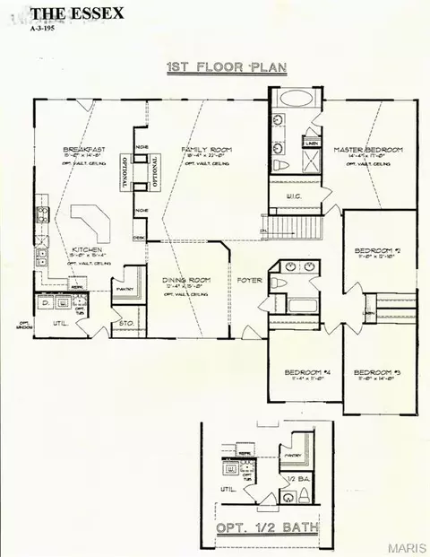 Floorplan - 727 Hawk Run Dr, O'fallon, MO 63368 photo 1 of 1