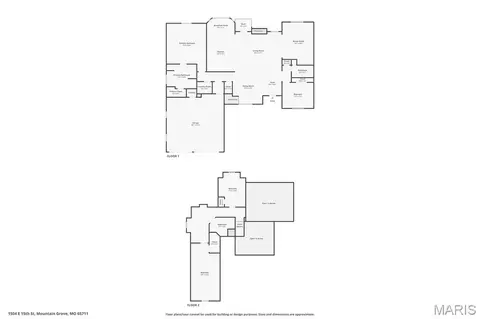 Floorplan - 1504 M- East 15th St, Mountain Grove, MO 65711 photo 3 of 3