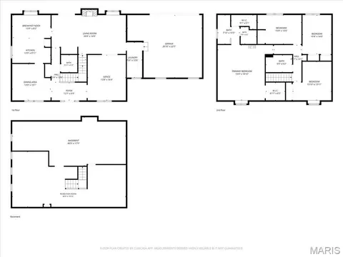 Floorplan - 631 Golfview Dr, Ballwin, MO 63011 photo 3 of 3