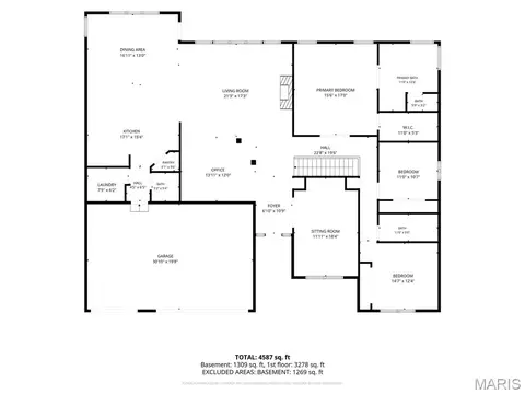 Floorplan - 787 Wilbie Ct, O'fallon, MO 63368 photo 1 of 3