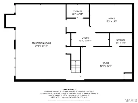 Floorplan - 5002 Circle Dr, Imperial, MO 63052 photo 2 of 4