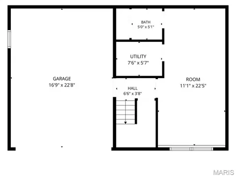 Floorplan - 1208 Walnut Dr, Arnold, MO 63010 photo 2 of 2
