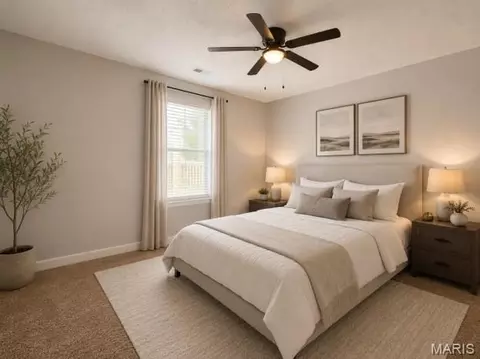 Bedroom - 18405 Walnut Grove Ct, Wright City, MO 63390 photo 3 of 7