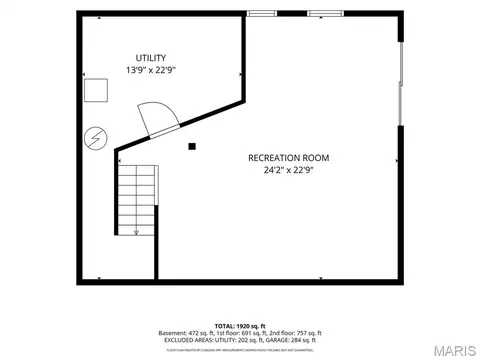Floorplan - 9901 Chiles Ct, Saint Louis, MO 63126 photo 3 of 4