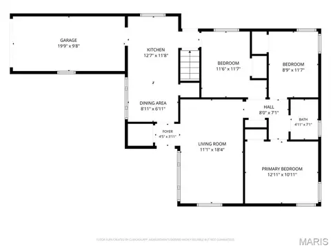 Floorplan - 413 W 9th St, Hermann, MO 65041 photo 1 of 2