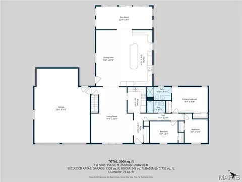 Floorplan - 653 Butternut Ln, Arnold, MO 63010 photo 1 of 2