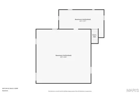 Floorplan - 604 N 4th St, Benld, IL 62009 photo 2 of 4