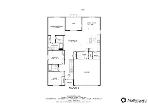 Floorplan - 922 Boulder Crest Ct, Eureka, MO 63025 photo 1 of 2