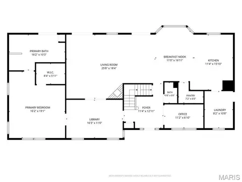 Floorplan - 2 Patrick Ln, Defiance, MO 63341 photo 1 of 3