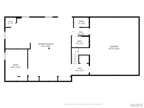 Floorplan - 2 Patrick Ln, Defiance, MO 63341 photo 3 of 3