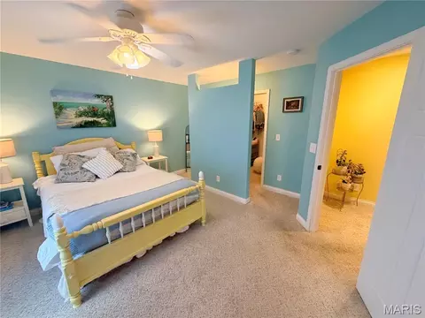 Bedroom - 6730 Cardinal Dr, Waterloo, IL 62298 photo 10 of 14