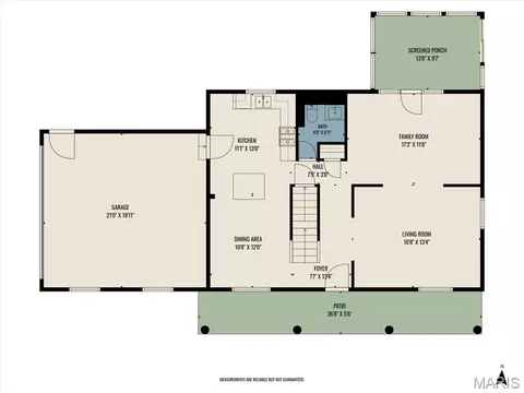 Floorplan - 1319 Springfield Dr, Belleville, IL 62221 photo 2 of 8