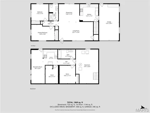Floorplan - 913 Vine St, Festus, MO 63028 photo 1 of 3
