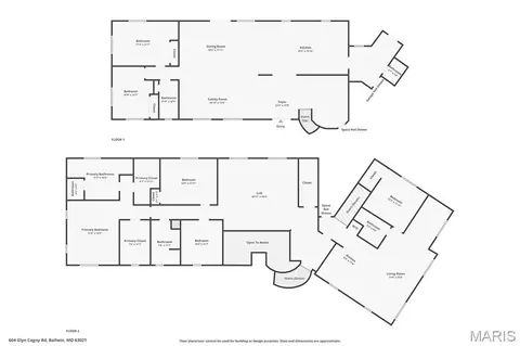 Floorplan - 604 Glyn Cagny, Ballwin, MO 63021 photo 1 of 1