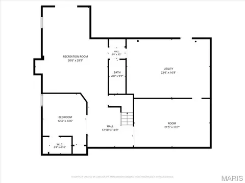 Floorplan - 2131 Hickory Dr, Chesterfield, MO 63005 photo 3 of 3