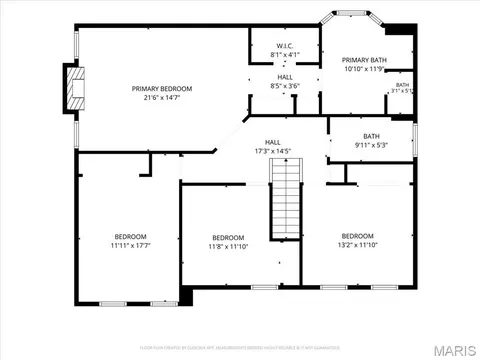 Floorplan - 2131 Hickory Dr, Chesterfield, MO 63005 photo 2 of 3