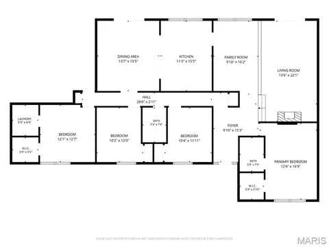 Floorplan - 502 Iron Lantern Dr, Ballwin, MO 63011 photo 1 of 1