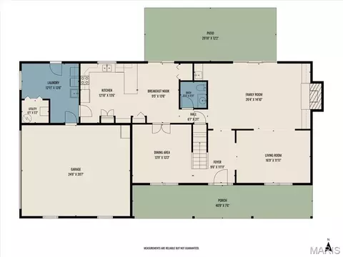 Floorplan - 102 Pheasant Run, O'fallon, IL 62269 photo 1 of 3