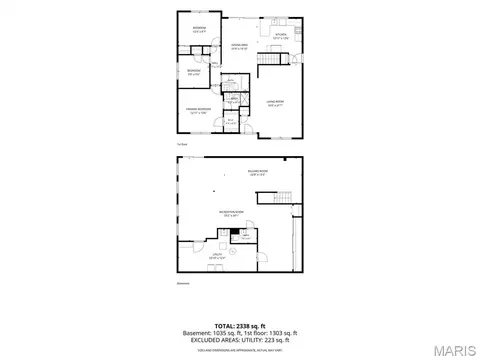 Floorplan - 412 Woodrun Dr, Ballwin, MO 63021 photo 4 of 6