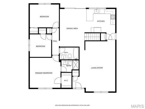 Floorplan - 412 Woodrun Dr, Ballwin, MO 63021 photo 2 of 6
