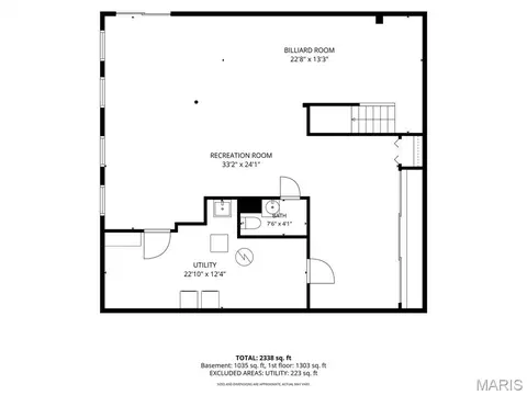Floorplan - 412 Woodrun Dr, Ballwin, MO 63021 photo 1 of 6