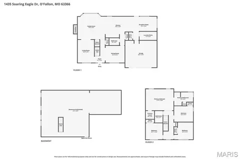 Floorplan - 1435 Soaring Eagle Dr, O'fallon, MO 63366 photo 4 of 4