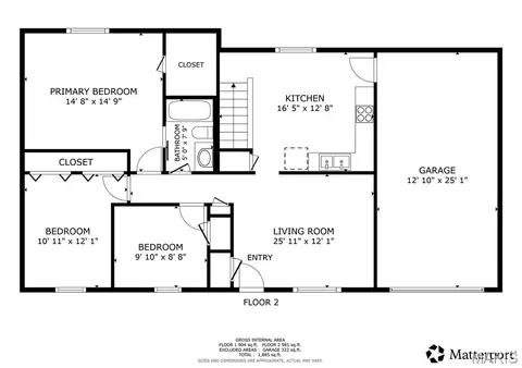 Floorplan - 529 E 11th St, Washington, MO 63090 photo 1 of 2