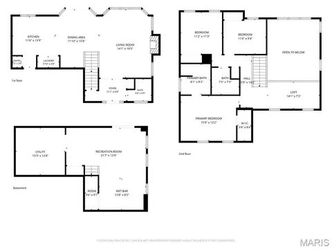 Floorplan - 630 Cascade Lake Dr, Ballwin, MO 63021 photo 4 of 4
