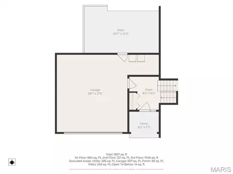 Floorplan - 1 Buckingham Dr, Washington, MO 63090 photo 2 of 4