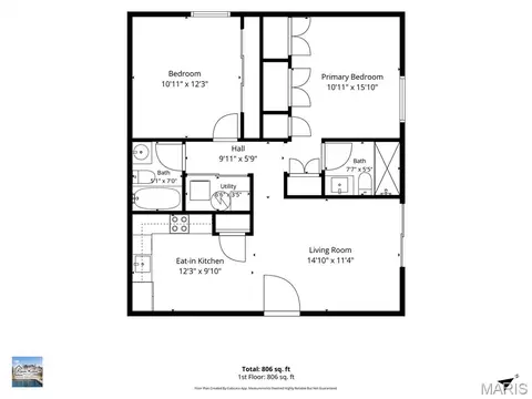 Floorplan - 709 Ridgeside Dr #A, Ballwin, MO 63021 photo 1 of 1