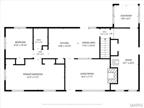 Floorplan - 208 Hill Dr, Gray Summit, MO 63039 photo 1 of 3