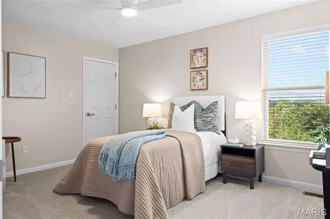 Bedroom - 1566 Buckhurst Ct, Ballwin, MO 63021 photo 6 of 9