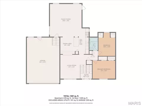 Floorplan - 716 Wild Walnut Ln, Ballwin, MO 63021 photo 2 of 2