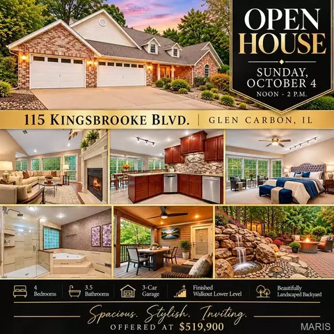 115 Kingsbrooke Blvd, Glen Carbon, IL 62034