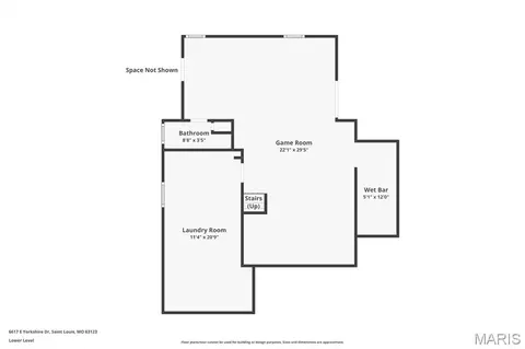 Floorplan - 6617 E Yorkshire Dr, Affton, MO 63123 photo 2 of 2