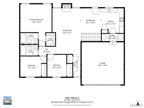 Floorplan - 5 Rockford Ct, Troy, MO 63379 photo 1 of 1