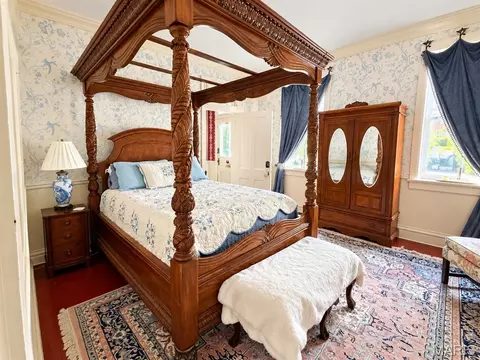 Bedroom - 126 W 2nd St, Hermann, MO 65041 photo 2 of 13