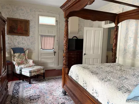 Bedroom - 126 W 2nd St, Hermann, MO 65041 photo 1 of 13