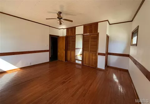 Bedroom - 201 N Cherry St, Mount Olive, IL 62069 photo 2 of 3